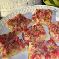 Fresh Rhubarb Bars Recipe_image