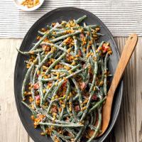 Roasted Red Pepper Green Beans image