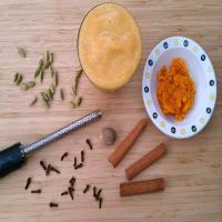 Vegan Sweet Potato Spice Frozen Latte Recipe - (4/5) image