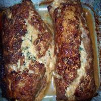 Spinach and Ricotta Cheese Rolled Meatloaf_image