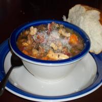 Chunky Chicken and White Bean Soup image