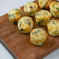 Mini Crustless Quiches with Mushrooms and Swiss Chard_image