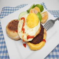 Air Fryer Breakfast Sandwich On the Go image