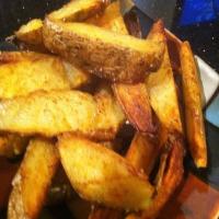 BAKED, FRIED MEXICAN STEAK POTATO FRIES_image