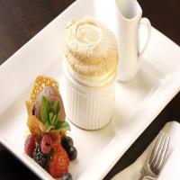 French White Chocolate Soufflé_image