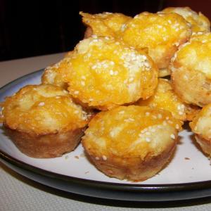 Sesame-Cheddar Mini Muffins image