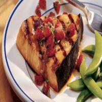 Swordfish with Strawberry Salsa image