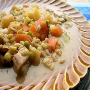 Old Thyme Turkey Scotch Broth With Barley, Beans and Lentils image