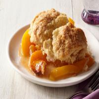 Peach-Plum Cobbler With Buttermilk Biscuits image