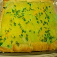 Green Eggs and Ham Breakfast Pizza image
