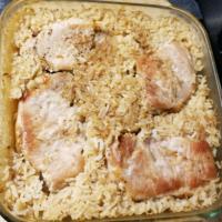 Pork Chops and Dirty Rice image