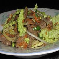 Clean Eating Soba Noodle Salad With Flank Steak image