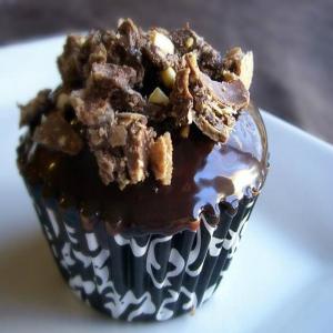 Chocolate Cupcakes With Nutella-Kahlua Ganache and Ferrero Roche image
