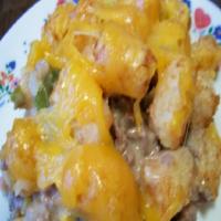 Tater Tot Casserole - Low Fat image