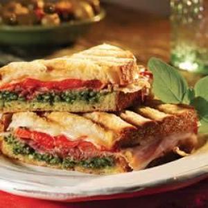 Prosciutto and Provolone Panini Sandwiches_image