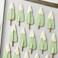Snow-Capped Christmas Tree Cookies image