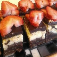 3 layer Chocolate Fudge Cheesecake_image