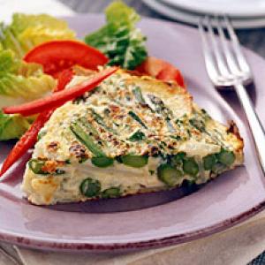 Asparagus, New Potato and Chive Frittata_image