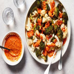 Roasted Vegetables With Cashew Romesco_image