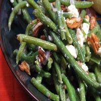 Green Beans, Toasted Pecans, and Blue Cheese_image