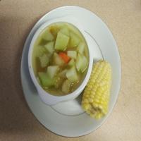 Corn and Chayote Squash Soup image