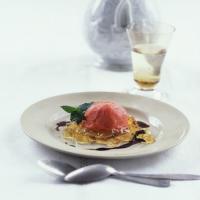 Gazpacho Sorbet with Apple Aspic image