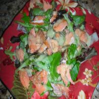 Flaked Salmon and Cucumber image
