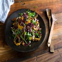 Roasted Squash and Radicchio Salad With Buttermilk Dressing image