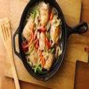 Savory Chicken with Peppers_image