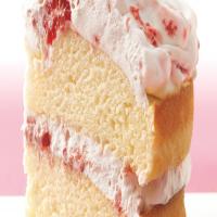 Raspberry-Cream Layer Cake image