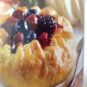 Triple Berry Baked Brie image