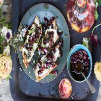 Charred Bread with Ricotta and Cherry Salsa image