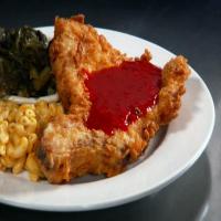 Deep-Fried Pork Chops with Sweet and Spicy Red Pepper Jelly image