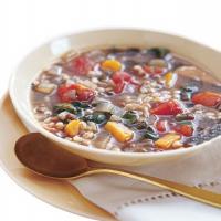 Barley and Lentil Soup with Swiss Chard image