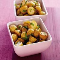 Herby new potatoes image