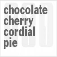 Chocolate Cherry Cordial Pie_image