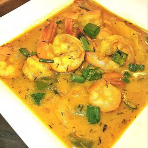 Jamaican Curry Shrimp & Scallops_image