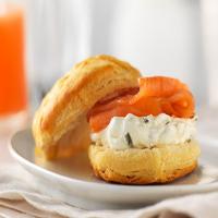 Lox and Cream Cheese Biscuits image