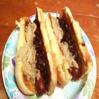 New York Hot Dog with Onion Sauce_image