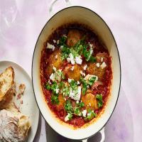 Braised Chicken With Tomatoes, Cumin and Feta image