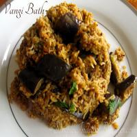 Vangi Bath - Eggplant Rice - Katharikai Sadam_image