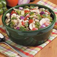 Feta Veggie Salad image
