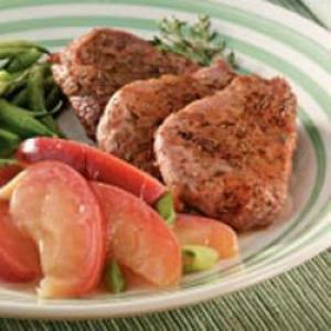 Pork Medallions with Sauteed Apples image