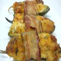 Bacon Wrapped Crab Jalapeno Poppers image