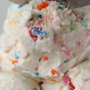 Cake Batter Frozen Yogurt Recipe by Tasty_image