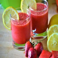 Watermelon and Strawberry Lemonade_image