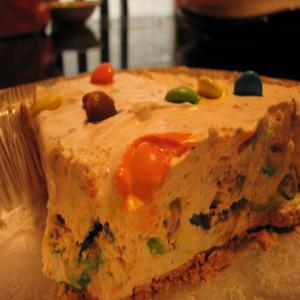 Frosty M&m Pie (Or Toffee Bits, Butterfingers, Etc.) No Bake image