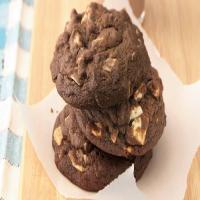 Chocolate Cookies with White Chocolate Chips and Macadamia Nuts image
