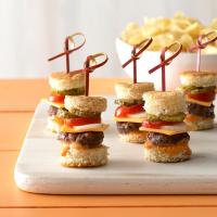 Mini Burgers with the Works image