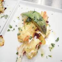 Three Pepper and Goat Cheese Frittata image